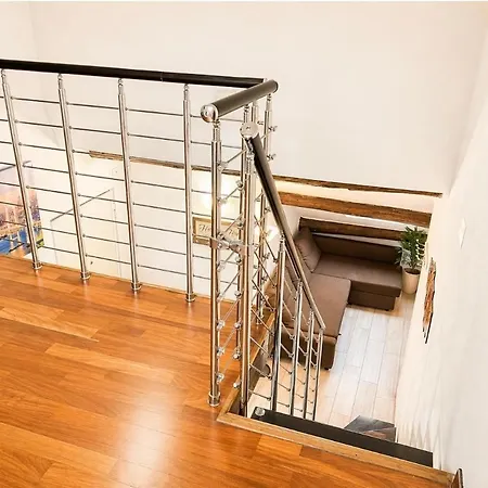Apartman Luxury Loft In The Center Of 5 Minutes From The Sea Wi-fi *